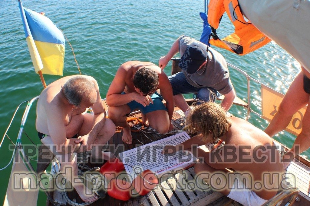 ВИП квест с яхтой в Одессе